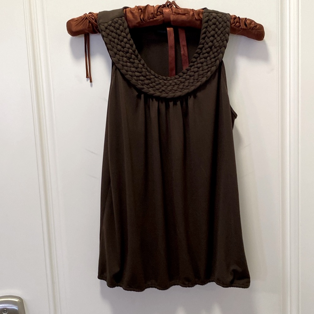 Women’s Dressy Dark Brown Top MP